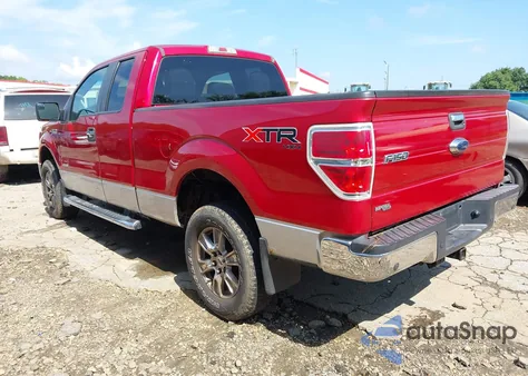 2012 Ford F150 Super Cab из США, поврежденный, VIN 1FTFX1ET6CFB76700